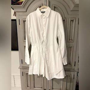 Zara PleatedShirt Dress